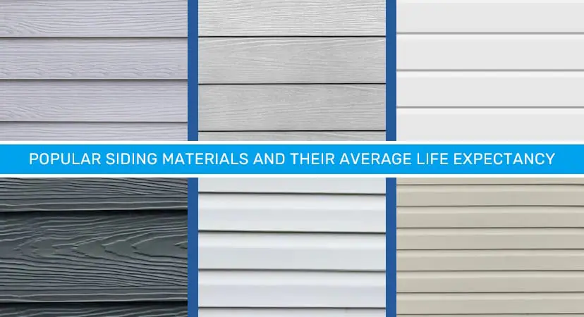 Popular Siding Types and Their Average Life Expectancy