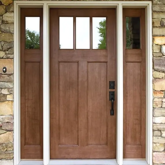 Modern Wood Entry Doors