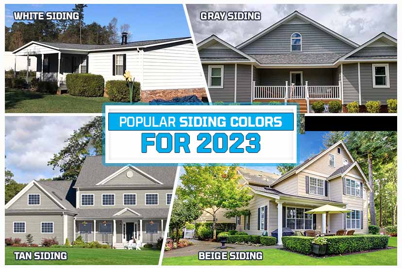 Popular Siding Colors for 2023